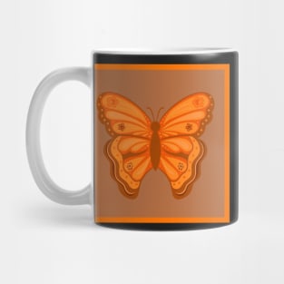 Retro Butterfly Mug